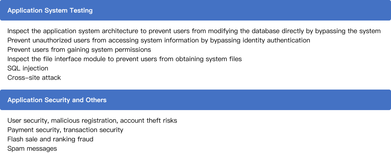 Scope of Security Testing