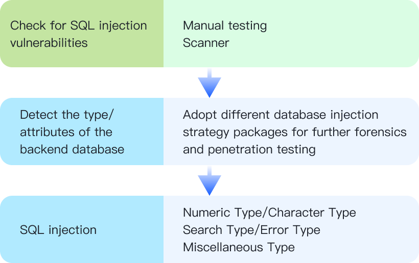 Approach to SQL Injection Testing